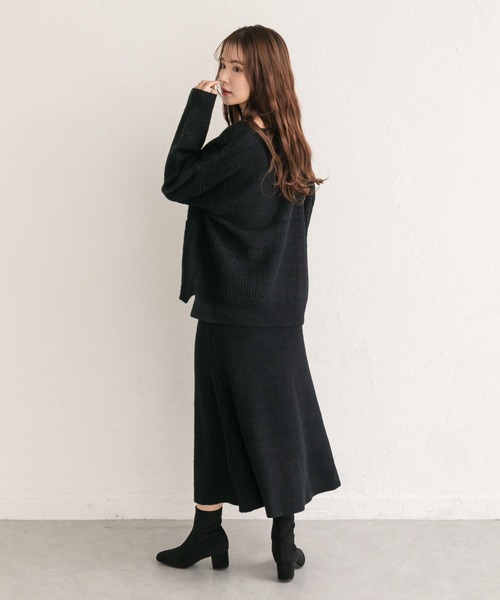 ニット セーター 「DAISY DAYS」ツイードニットセットアップ レディース DAISY DAYS ニット セーター 「DAISY DAYS」ツイードニット