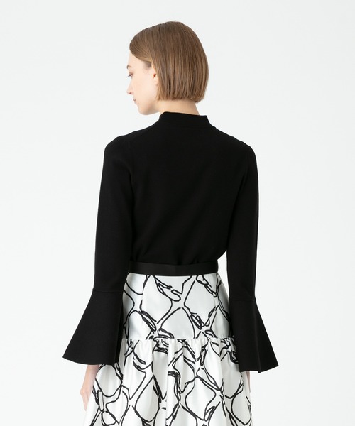 ニット セーター 「LOULOU WILLOUGHBY」トランペットカフプルオーバー レディース LOULOU WILLOUGHBY ニット セーター 「LOULOU WILLOUGHBY