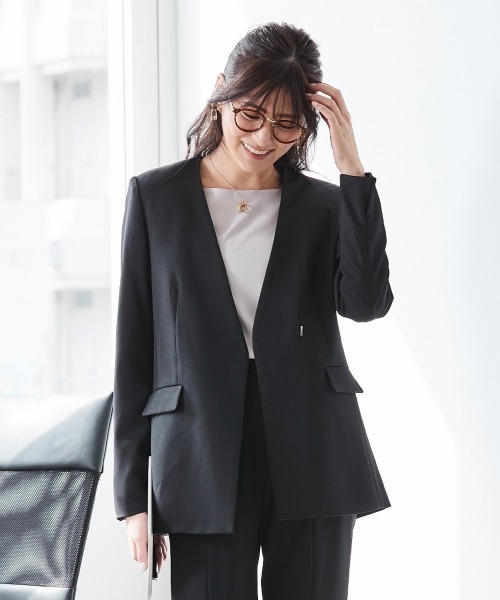 7days Life Styling スーツ 「セットアップ対応・洗える」ノー