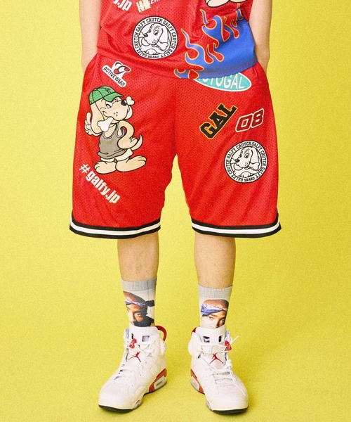 GALFY（ガルフィー） ハーフパンツ ワイドパンツ パンツ 短パン