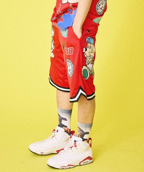 GALFY（ガルフィー） ハーフパンツ ワイドパンツ パンツ 短パン