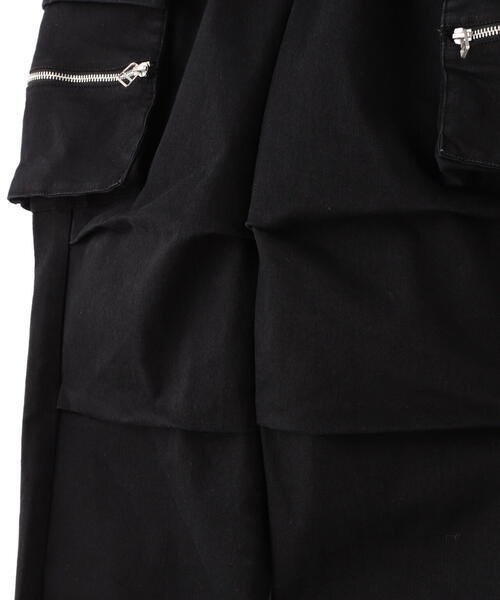 schon出品 CHAIN STITCH LOGO OPEN COLLAR SHIRT / オープンカラーシャツ