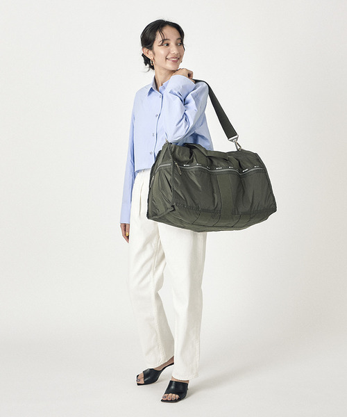 LeSportsac CR LARGE WEEKEND ボストンバッグ 大容量 LeSportsac ボストンバッグ CR LARGE WEEKENDER グラベルC