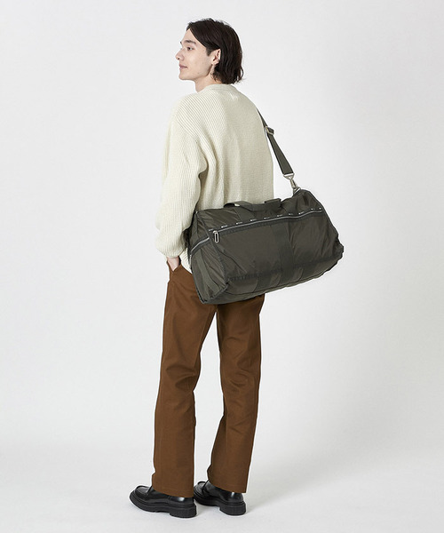 LeSportsac CR LARGE WEEKEND ボストンバッグ 大容量 LeSportsac ボストンバッグ CR LARGE WEEKENDER グラベルC