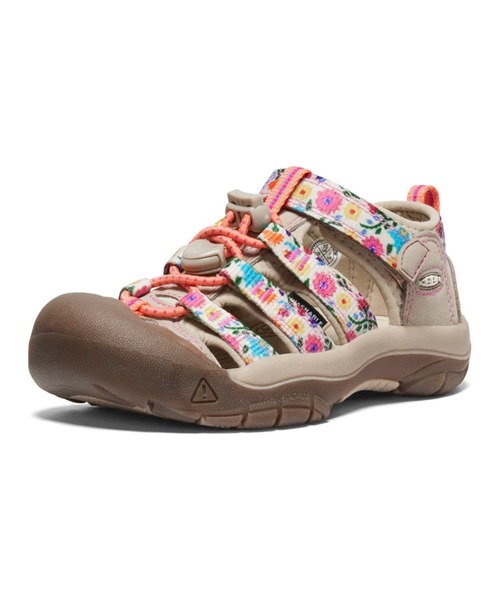 サンダル KEEN/キーン キッズ サンダル 水陸両用 花柄 NEWPORT H2 ニューポート 1028827 キッズ 子供 女の子の画像
