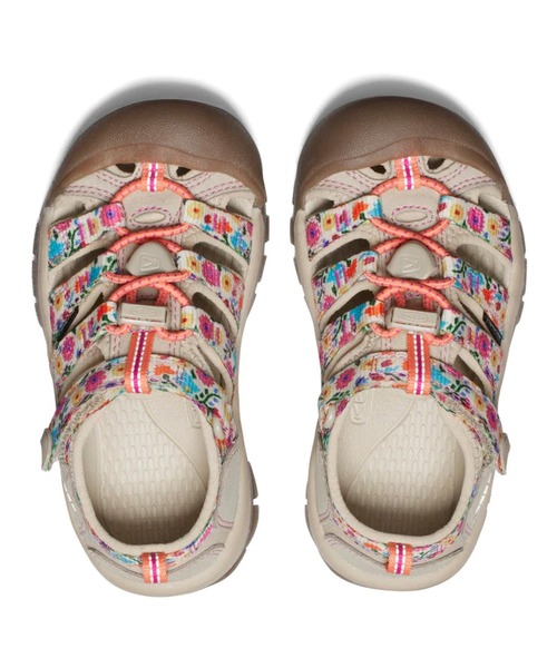 サンダル KEEN/キーン キッズ サンダル 水陸両用 花柄 NEWPORT H2 ニューポート 1028827 キッズ 子供 女の子の画像