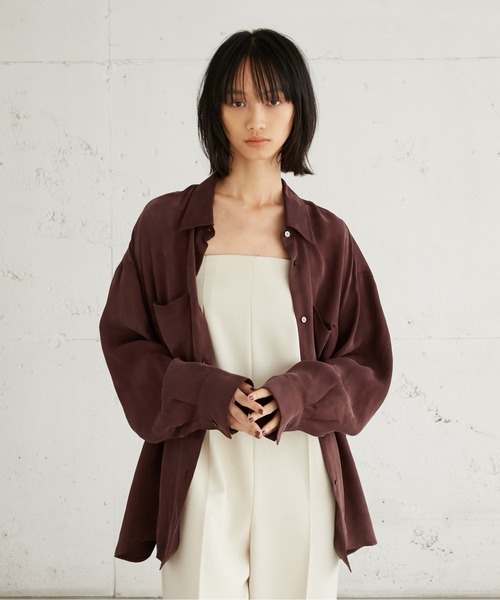 la peau de gem（ラポドゥジェム） ブラウス シャツ 「LA PEAU DE GEM