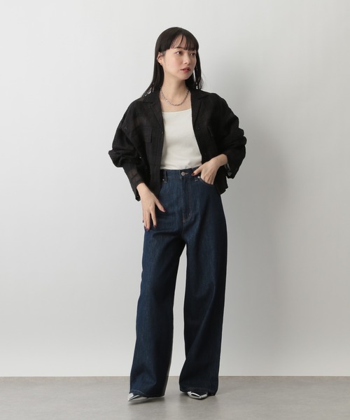 LOWRYS FARM マルチサイズ ジーンズ デニム デニムパンツ バギー