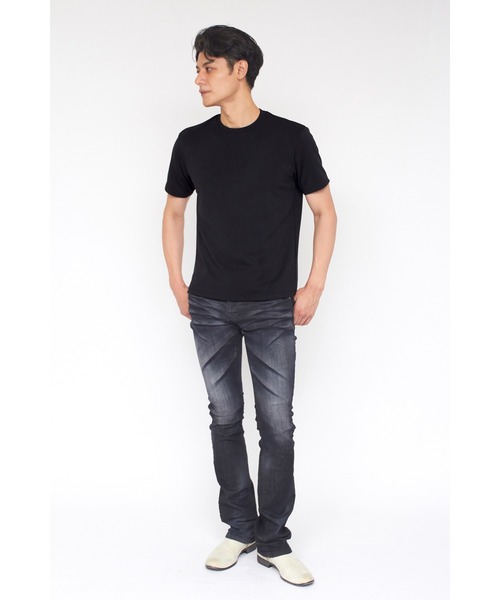 黒【HOODRICH】Tornado トルネード オーバーサイズ Tシャツ 半袖 TORNADO MART tシャツ MART∴アクアスーチング半袖カットソー