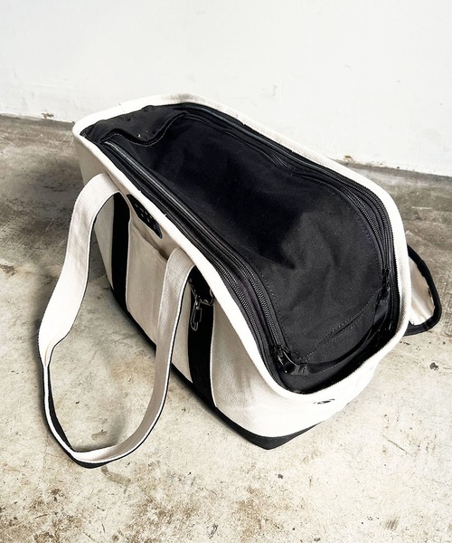 COMMON WARE 犬 服 PUFF:pet carry canvas tote L ドッグ