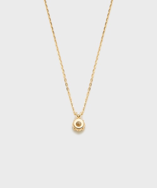 ネックレス K10ダイヤモンドネックレス（0.15ct） レディースの画像
