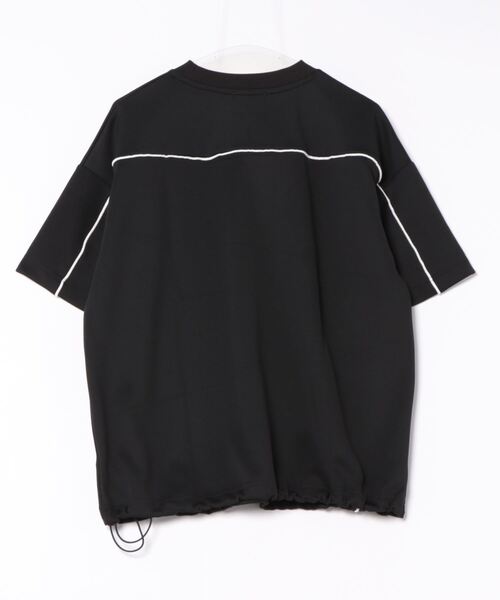 tシャツ 大人スポーティー。パイピングダンボールオーバTシャツ(セットアップ可能) レディース メンズ | classicalelf | 16