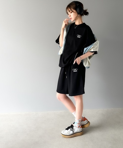 tシャツ 大人スポーティー。パイピングダンボールオーバTシャツ(セットアップ可能) レディース メンズ | classicalelf | 10