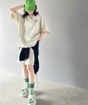 tシャツ 半袖 大人スポーティー。パイピングダ...の詳細画像2
