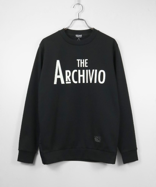 archivio（アルチビオ） 「MENS」サイド切替ロゴプルオーバー「2024年