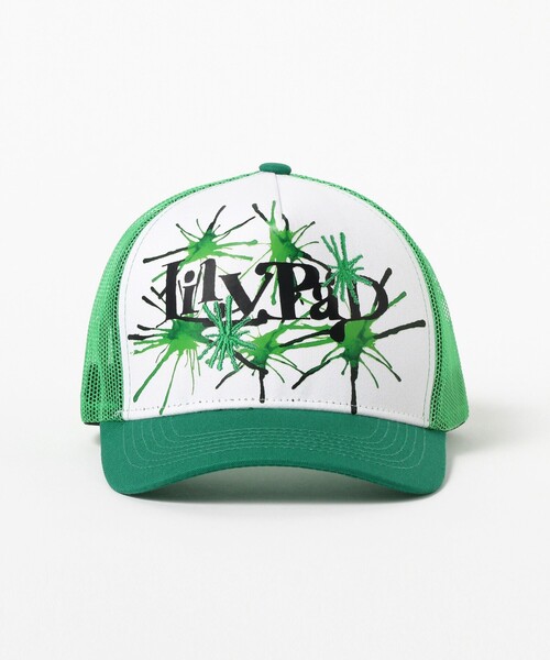 キャップ 帽子 LILY PAD MAGAZINE / SPLATTER TRUCKER メンズ 