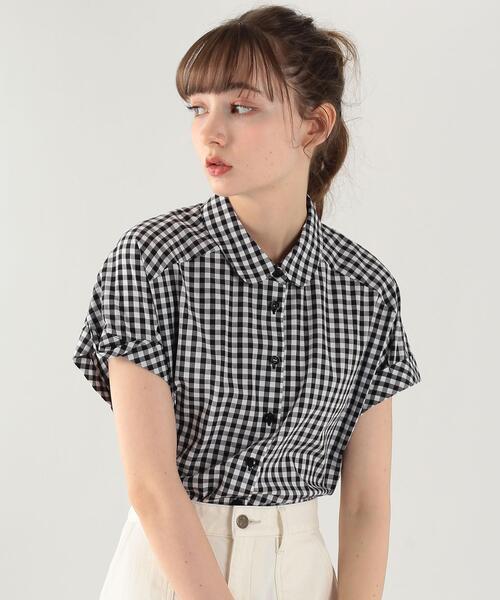 To b. by agnes b.」 半袖シャツ 36 ブラック レディース : 85874682 