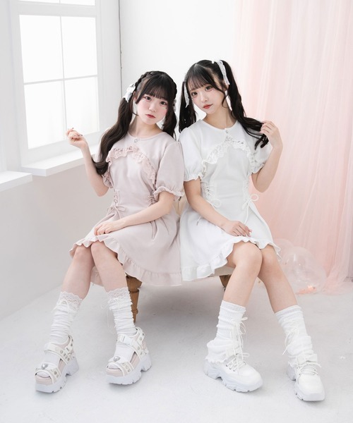 DearMyLoveRose（ディアマイラブローズ） ワンピース サイドレース