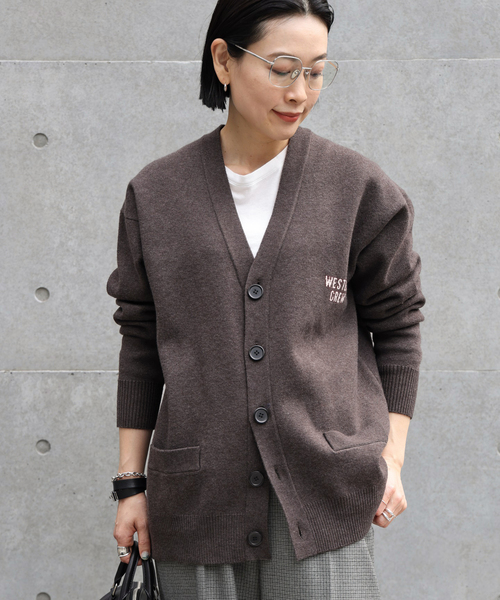 カーディガン GLENARAトロンプルイユ2wayカーディガン レディース z-B0144AKD225_005999-1.jpg?