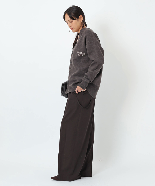 カーディガン 「St.Johns 3rd Club」WESTERN CREW cardigan レディース