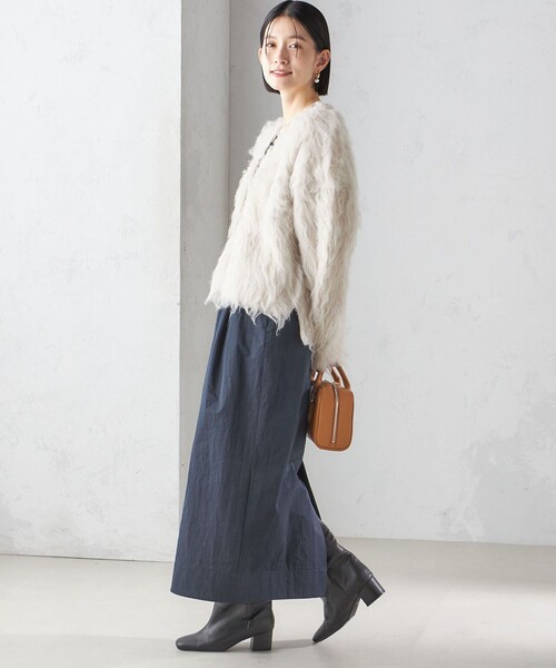 SHIPS（シップス） スカート タフタ コクーン スカート : ZOZOTOWN