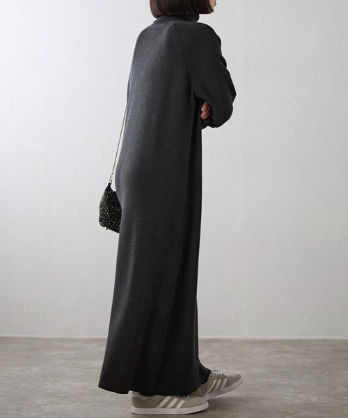 ap retro ワンピース タートルネックワンピース/ニットワンピース