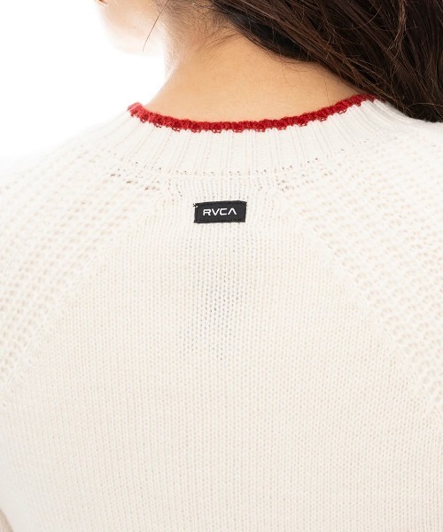 RVCA カーディガン レディース ZIP THRU KNIT CARDIG 0