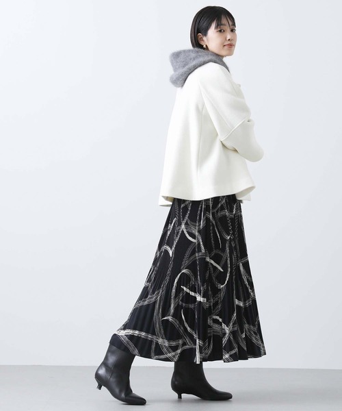 Gready Brilliant 二十織ビーバーケープコートウールコートAライン Gready Brilliant（グレディブリリアン） コート アウター 二十織