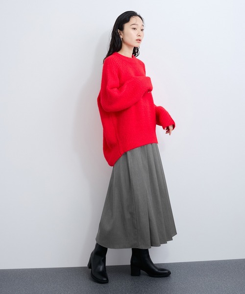 LE CERCLE par rope' スカート チェックプリーツスカート