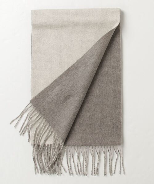 別注】＜Eds Cashmere＞カシミヤ リバーシブル マフラー