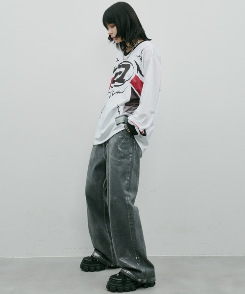 AIVER（アイバー） tシャツ モトクロスジャージプルオーバー メンズ