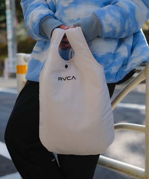 RVCA ルーカ トートバッグ メンズ LUGGAGE BAG ホワイト　25L BA041-972 ルーカ トートバッグ バッグ メンズ 男性 新作 入学 通学