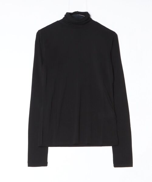 ATON（エイトン） tシャツ MODAL SILK JERSEY TURTLE KNECK レディース