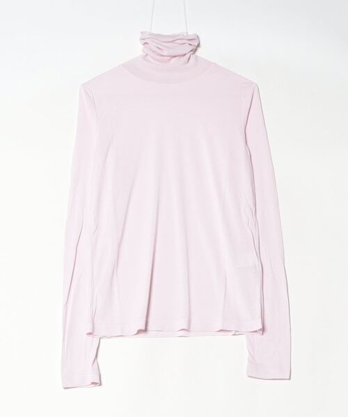 ATON（エイトン） tシャツ MODAL SILK JERSEY TURTLE KNECK レディース 