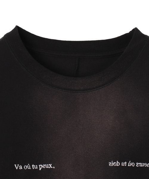 LUCY（ルーシー） tシャツ LUCY/スプレーブリーチロンT メンズ