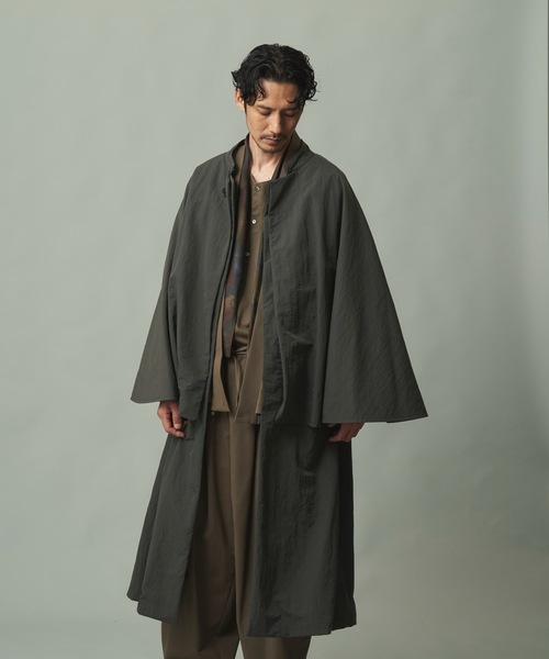 ◆THE IZZAT COLLECTION ラクーンウールクラシックロングコート ◇THE IZZAT COLLECTION ラクーンウールクラシックロングコート