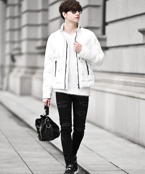 BUFFALO BOBS（バッファローボブズ） ダウンジャケット 2-3 ホワイト