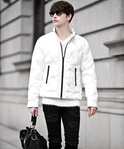 BUFFALO BOBS（バッファローボブズ） ダウンジャケット 2-3 ホワイト