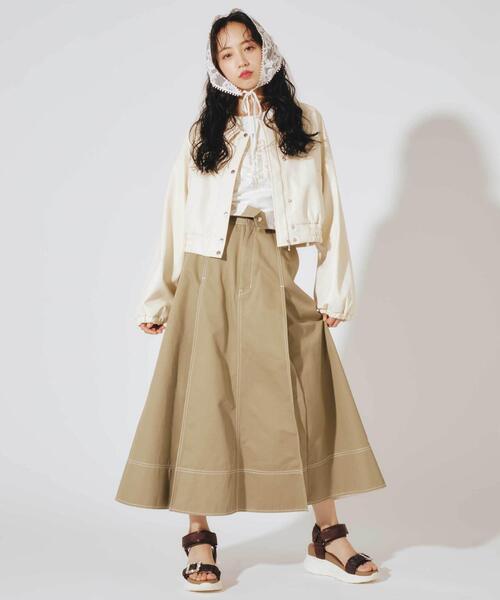 JILLSTUART - ジルスチュアート　ブルゾン ジルバイジルスチュアート JILL by JILLSTUART ナイロンシアー