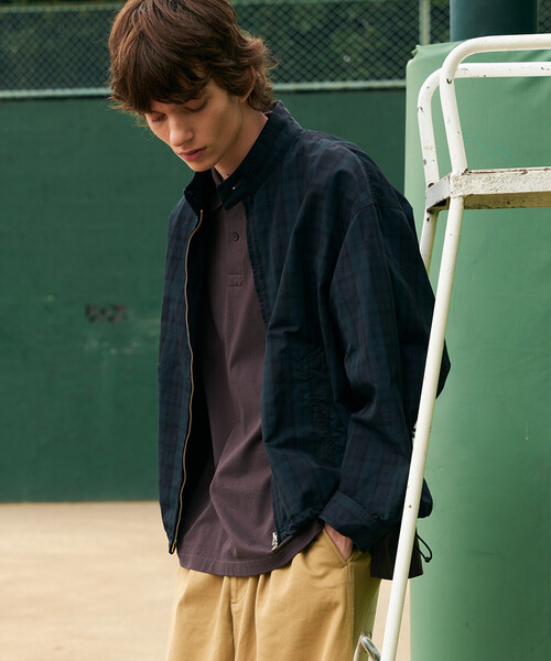 Gymphlex SPORT WEAR ナイロンジャケット BSB251M101-0025_main_640x800.