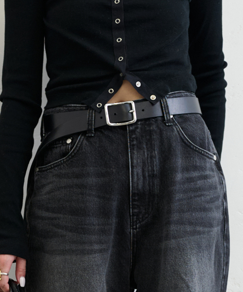 LEFIJE ベルト LEFIJE/レフィエ M4925M Cow BUKLE BELT