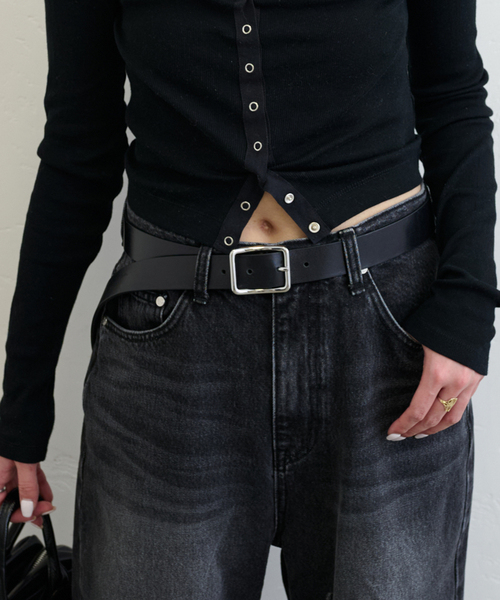 LEFIJE ベルト LEFIJE/レフィエ M4925M Cow BUKLE BELT