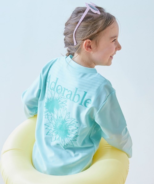 ラッシュガード UVカット Tシャツ型 長袖ラッシュガード キッズ 子供 男の子 女の子 | devirock | 08