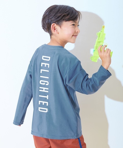 ラッシュガード UVカット Tシャツ型 長袖ラッシュガード キッズ 子供 男の子 女の子 | devirock | 03