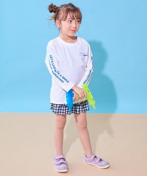 ラッシュガード UVカット Tシャツ型 長袖ラッシュガード キッズ 子供 男の子 女の子 | devirock | 17