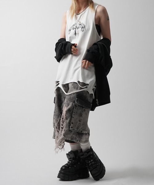タンクトップ 25SS「MAROCORE SELECT」ウィングドクロス