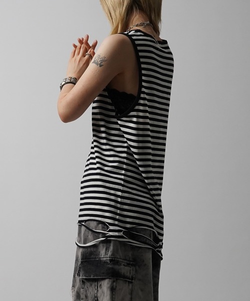 タンクトップ 25SS「MAROCORE SELECT」ウィングドクロス