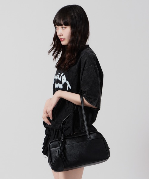 バッグ Katie BABY BOSTON mini bag BLACK Chick ハンドバッグ Mini Boston Bag / ミニボストンバッグ 秋物 秋服