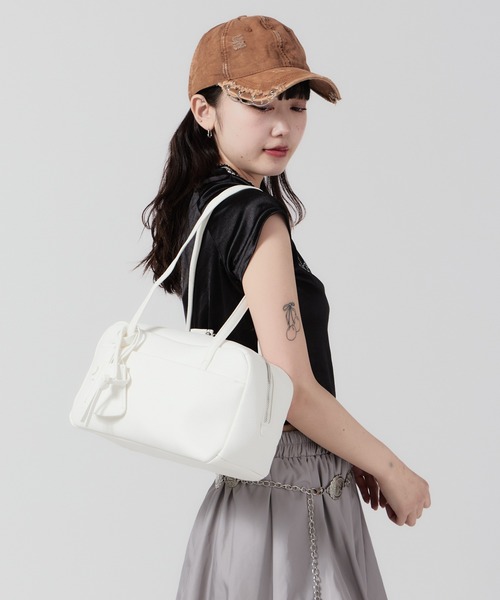 Chick ハンドバッグ Mini Boston Bag / ミニボストンバッグ 秋物 秋服