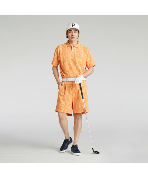 PUMA - ズボン下 ピューマ メンズ ゴルフ FOG ジャかばい立て AOP さる股引き メンズ